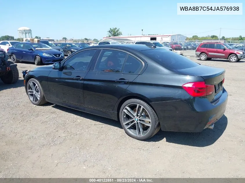 WBA8B7C54JA576938 2018 BMW 340I xDrive