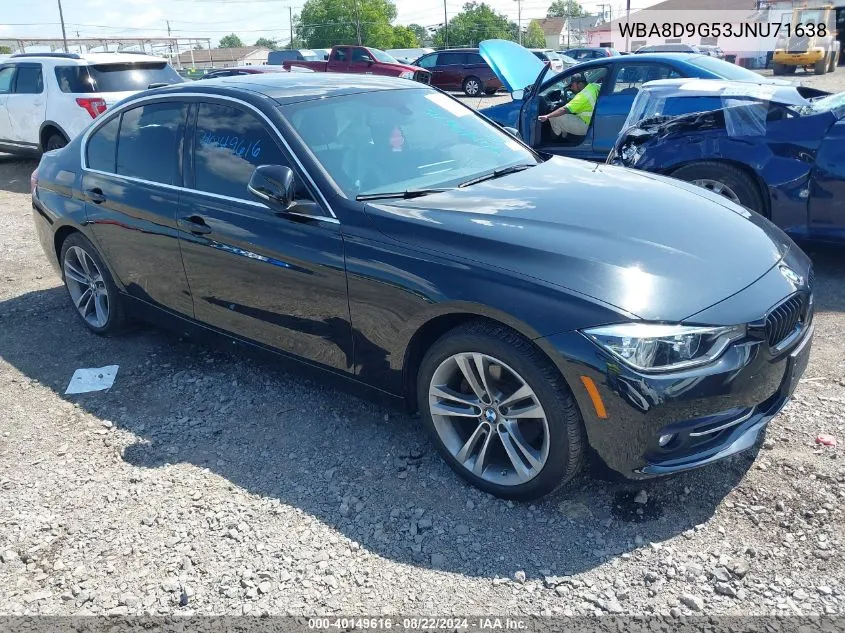 WBA8D9G53JNU71638 2018 BMW 330I xDrive