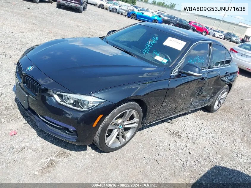 WBA8D9G53JNU71638 2018 BMW 330I xDrive