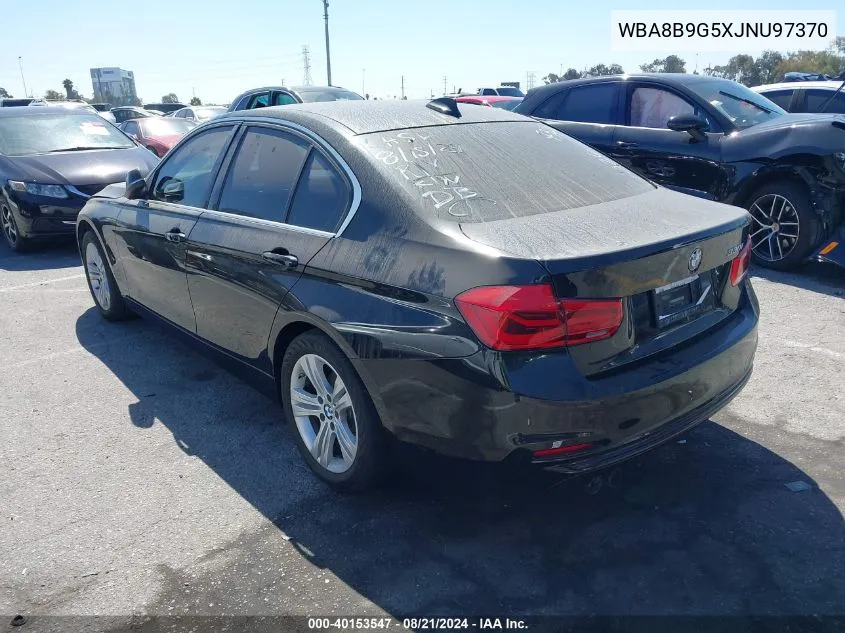 2018 BMW 330I I VIN: WBA8B9G5XJNU97370 Lot: 40153547