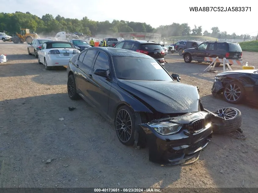 WBA8B7C52JA583371 2018 BMW 340I xDrive