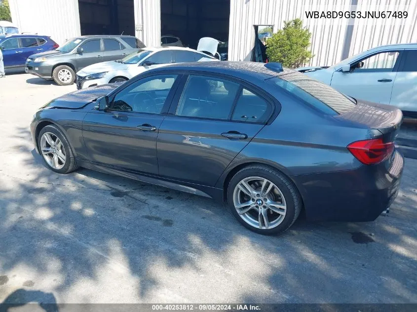 WBA8D9G53JNU67489 2018 BMW 330I xDrive