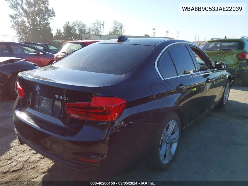 WBA8B9C53JAE22039 2018 BMW 330 I