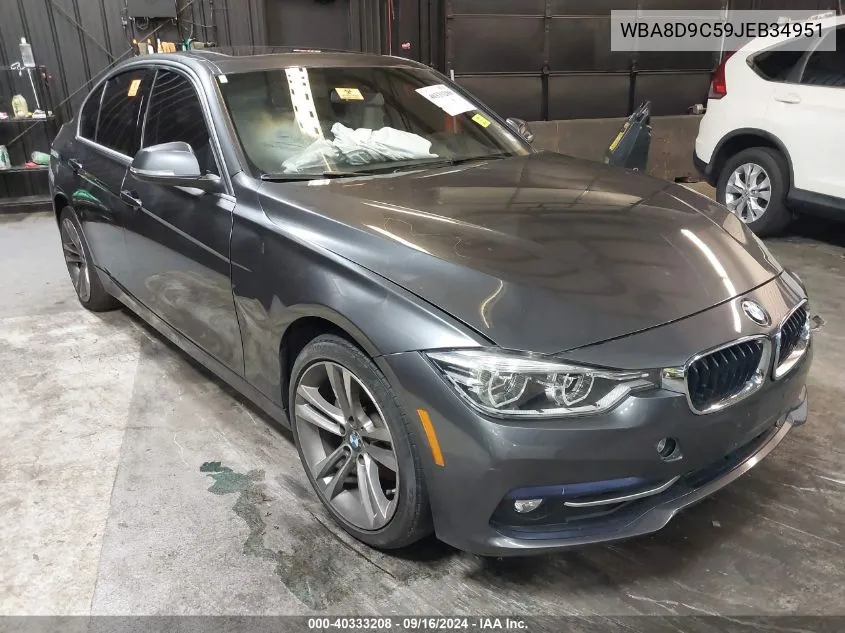 WBA8D9C59JEB34951 2018 BMW 330I xDrive