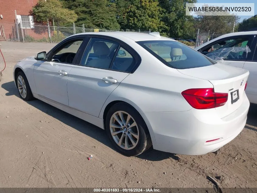 WBA8E5G58JNV02520 2018 BMW 320I xDrive