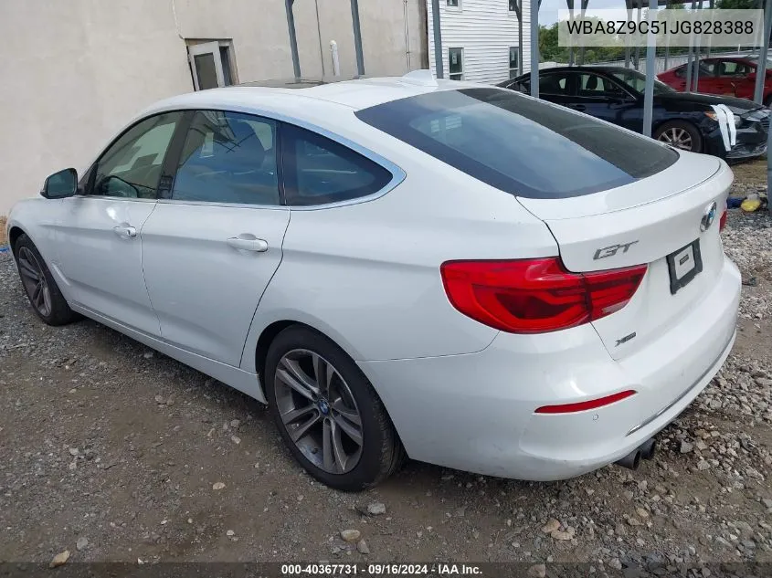 2018 BMW 330I Gran Turismo xDrive VIN: WBA8Z9C51JG828388 Lot: 40576536