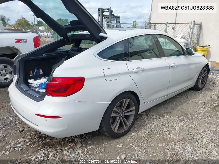 2018 BMW 330I Gran Turismo xDrive VIN: WBA8Z9C51JG828388 Lot: 40576536