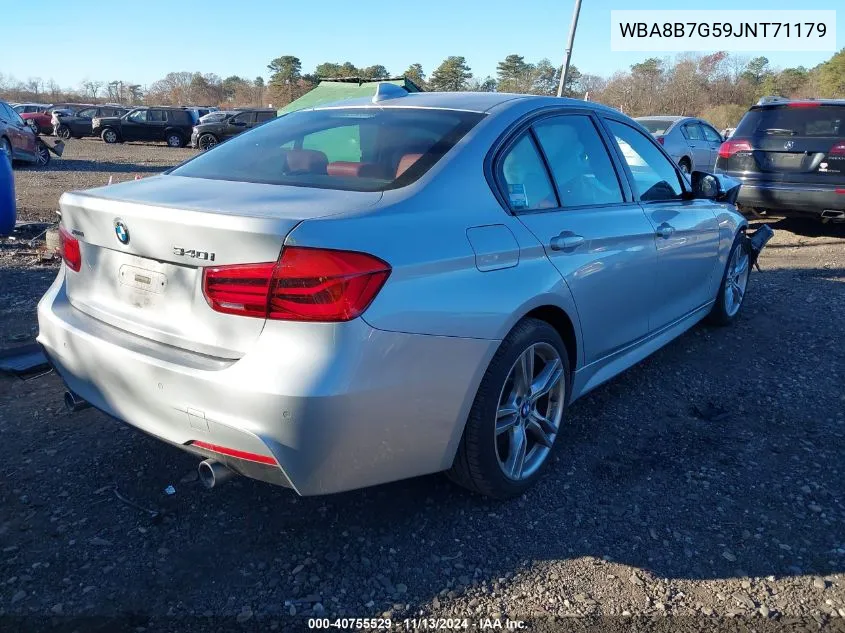 WBA8B7G59JNT71179 2018 BMW 340I xDrive