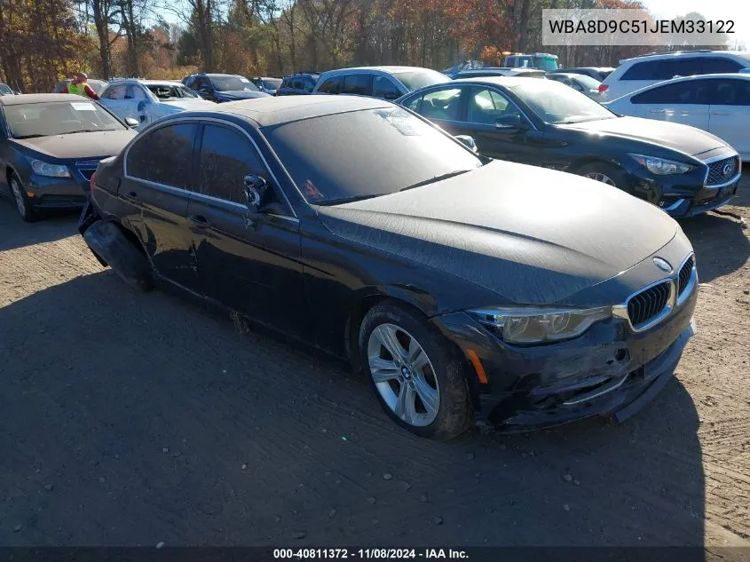 WBA8D9C51JEM33122 2018 BMW 330I xDrive