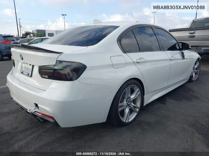 2018 BMW 340I VIN: WBA8B3G5XJNV01088 Lot: 40869272