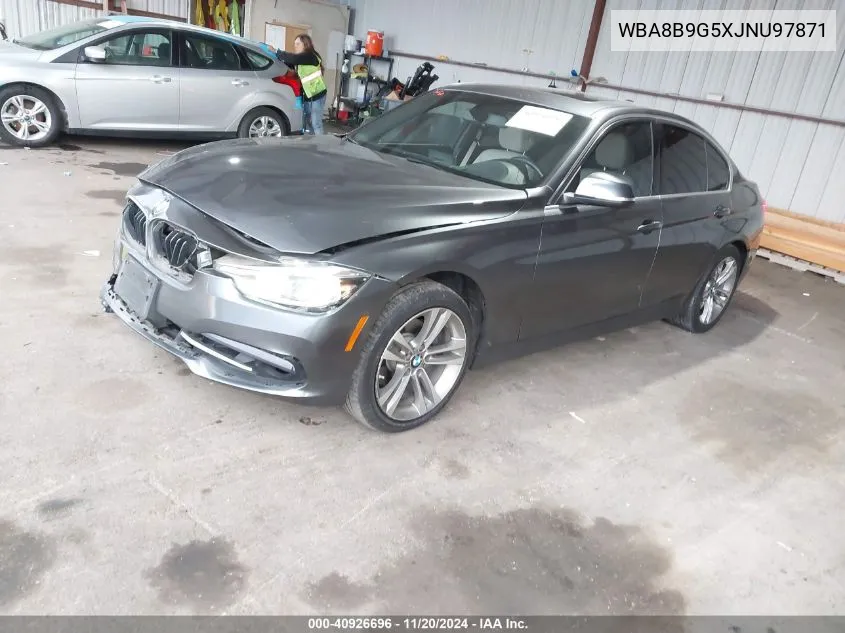 2018 BMW 330I VIN: WBA8B9G5XJNU97871 Lot: 40926696