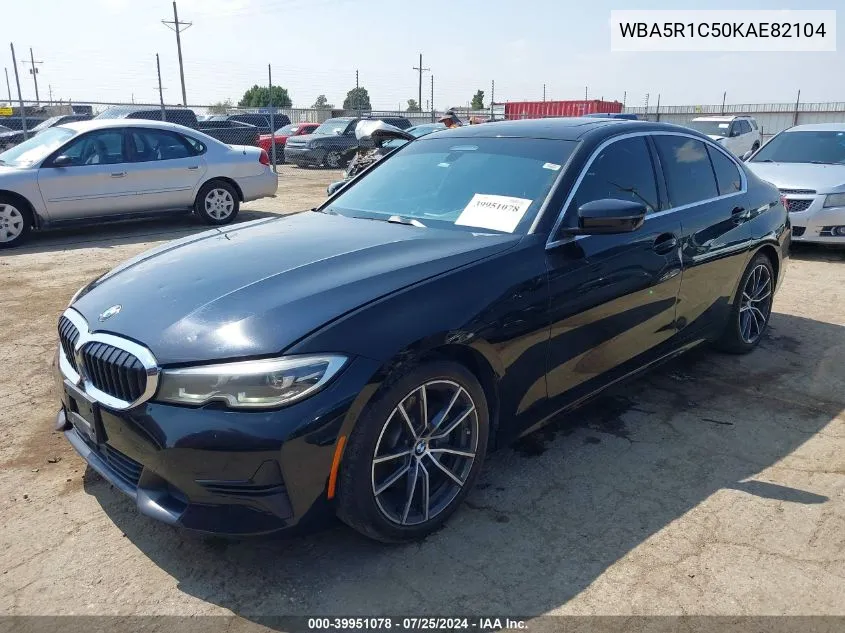 WBA5R1C50KAE82104 2019 BMW 330I