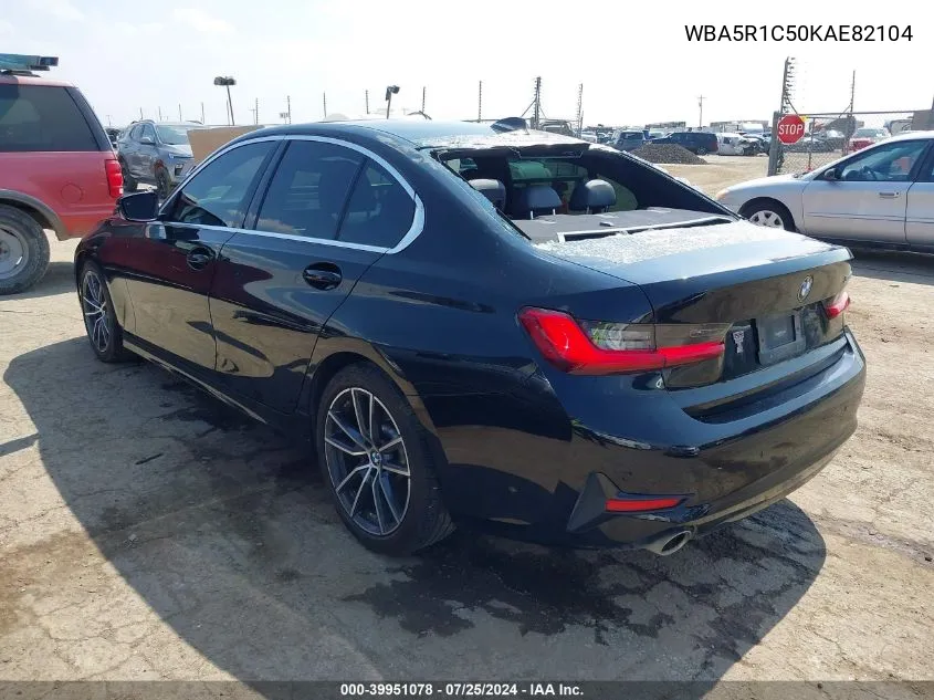 WBA5R1C50KAE82104 2019 BMW 330I