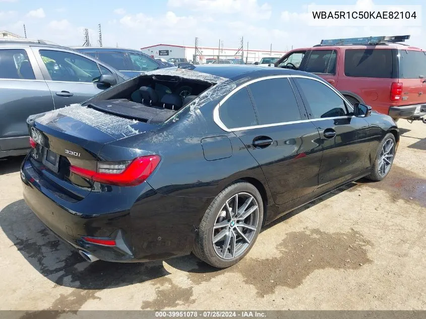 WBA5R1C50KAE82104 2019 BMW 330I