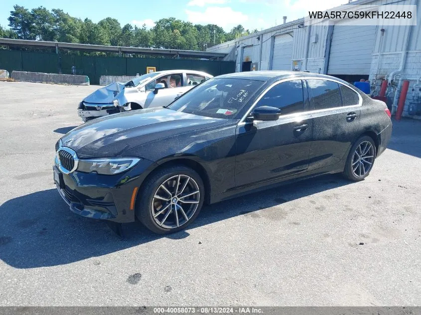 WBA5R7C59KFH22448 2019 BMW 330I xDrive