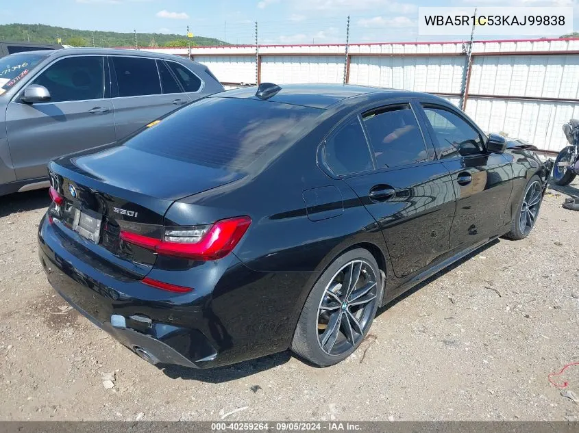 2019 BMW 330I VIN: WBA5R1C53KAJ99838 Lot: 40259264