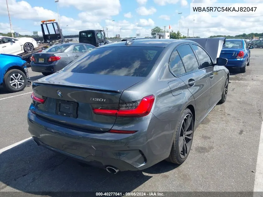 2019 BMW 330I xDrive VIN: WBA5R7C54KAJ82047 Lot: 40277041