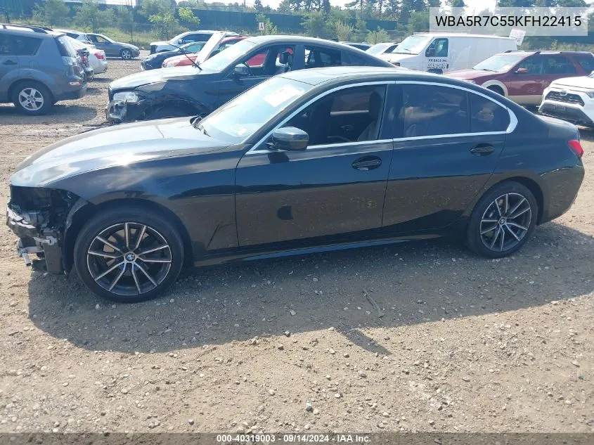 WBA5R7C55KFH22415 2019 BMW 330I xDrive