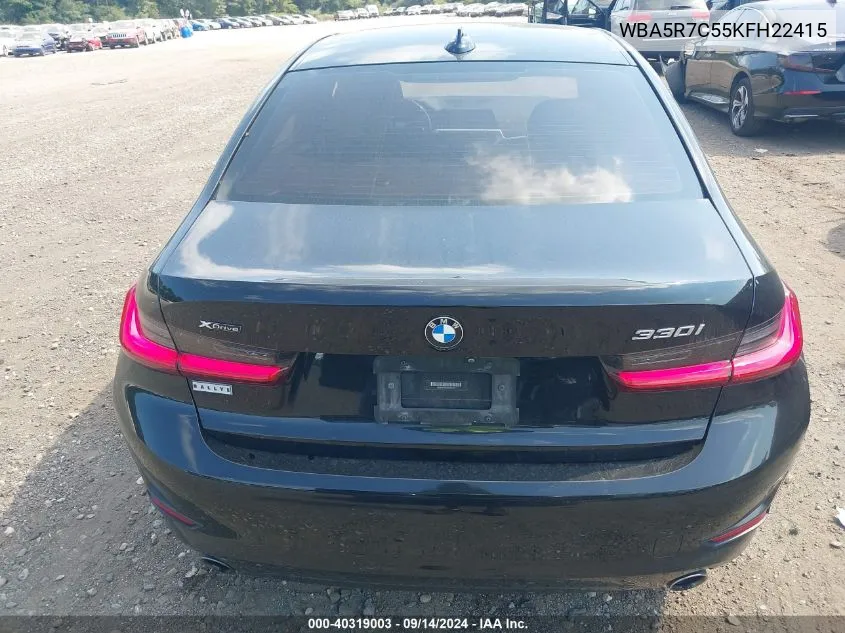 WBA5R7C55KFH22415 2019 BMW 330I xDrive