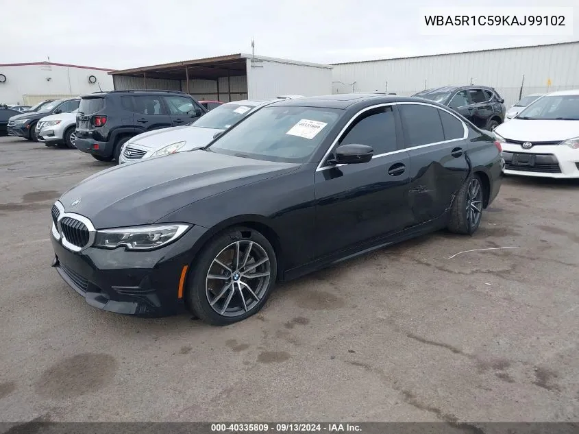 WBA5R1C59KAJ99102 2019 BMW 330I