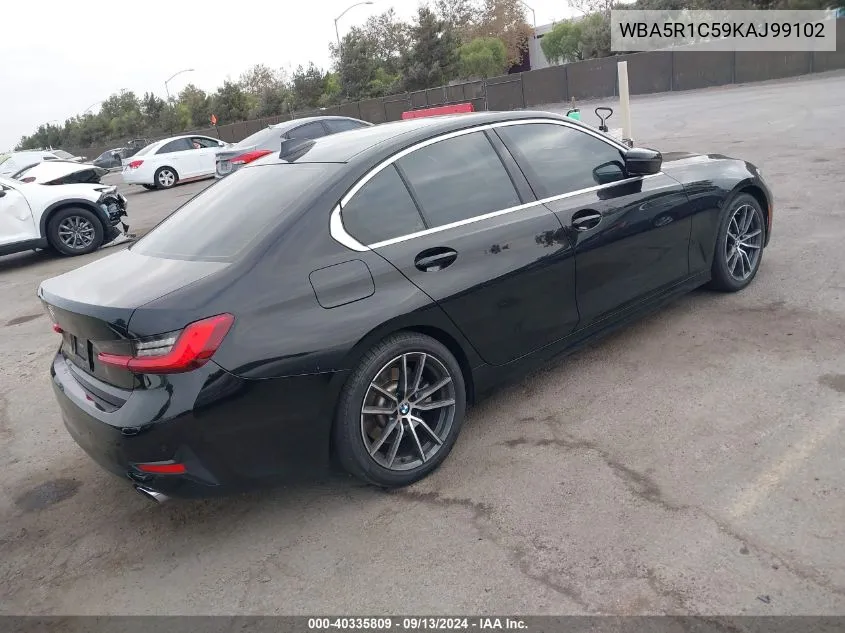 WBA5R1C59KAJ99102 2019 BMW 330I