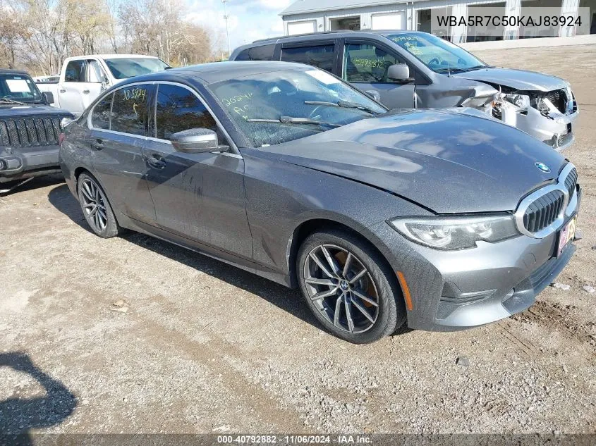 2019 BMW 330I xDrive VIN: WBA5R7C50KAJ83924 Lot: 40792882