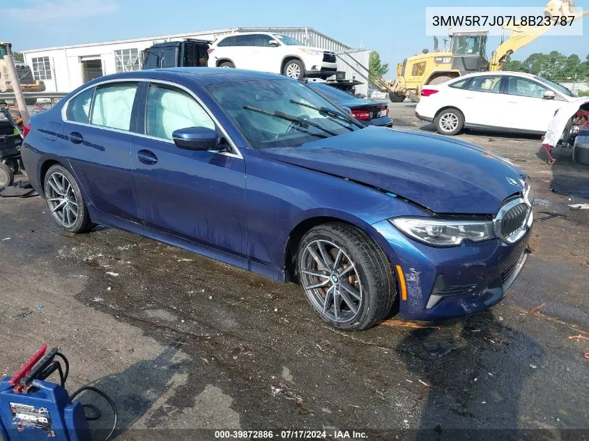 3MW5R7J07L8B23787 2020 BMW 330I xDrive