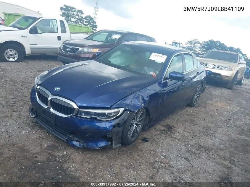 3MW5R7J09L8B41109 2020 BMW 330I xDrive