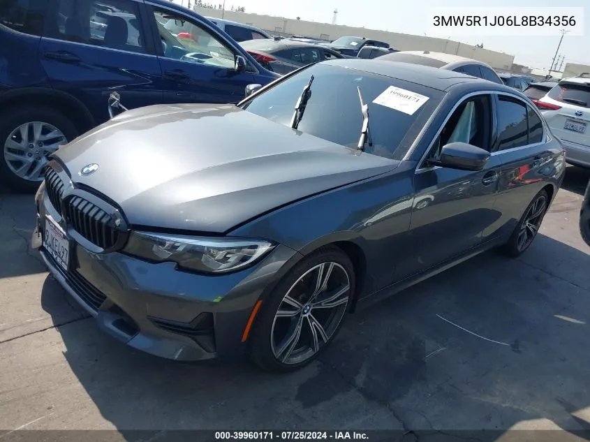 3MW5R1J06L8B34356 2020 BMW 330I