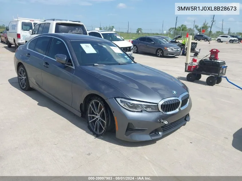 3MW5R1J0XL8B28673 2020 BMW 330I