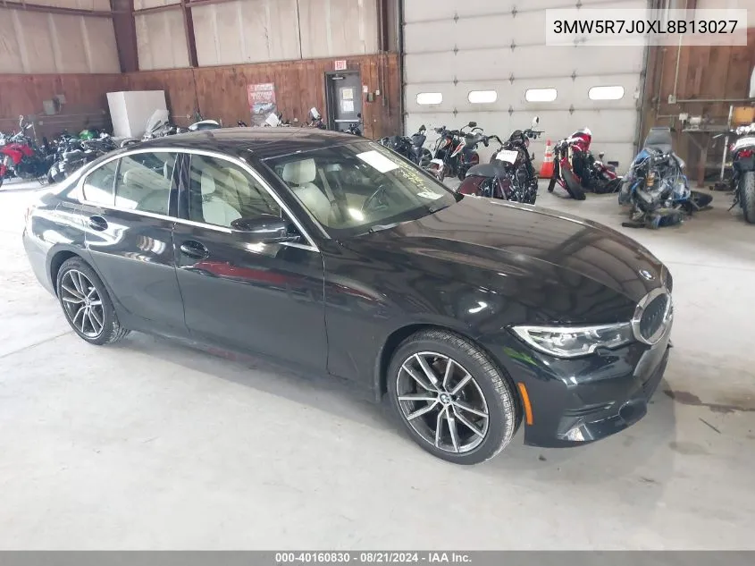 3MW5R7J0XL8B13027 2020 BMW 330I xDrive