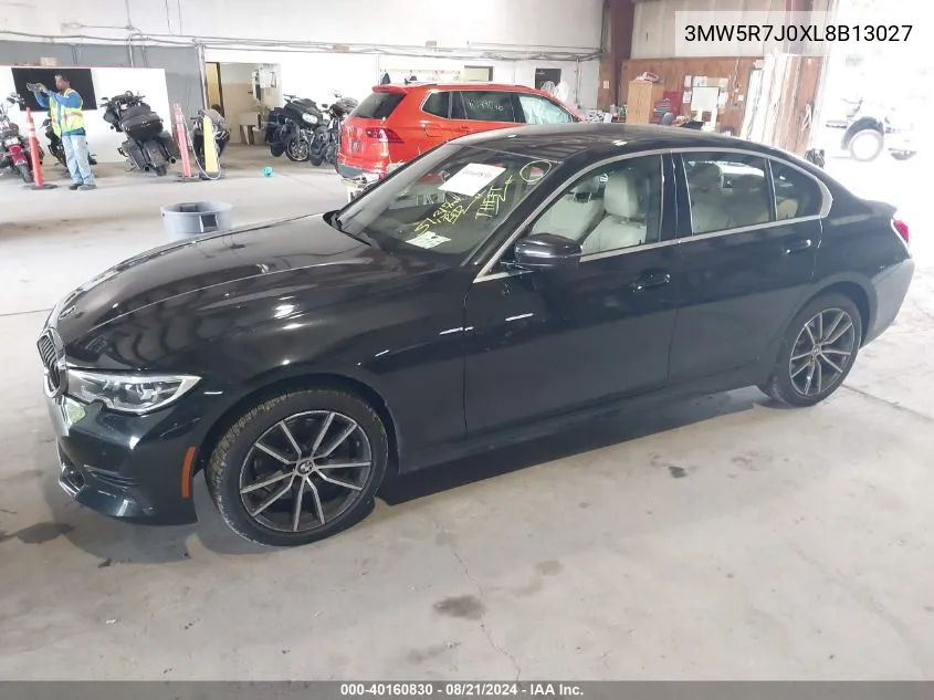 3MW5R7J0XL8B13027 2020 BMW 330I xDrive