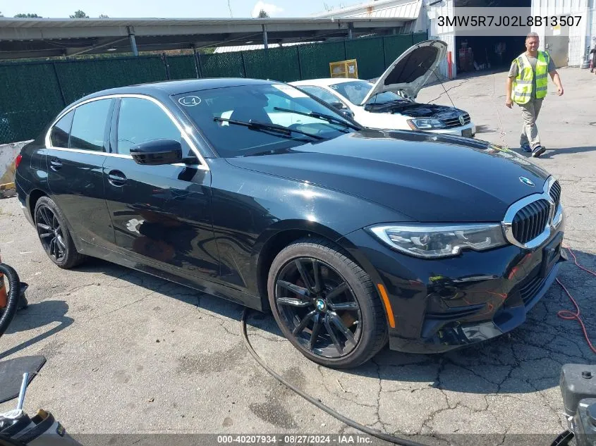 2020 BMW 330I xDrive VIN: 3MW5R7J02L8B13507 Lot: 40207934