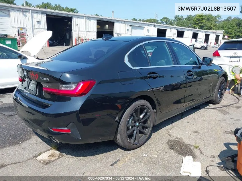 3MW5R7J02L8B13507 2020 BMW 330I xDrive