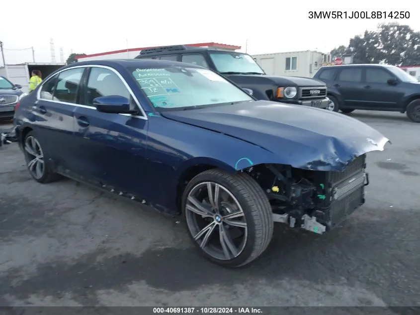 3MW5R1J00L8B14250 2020 BMW 330I