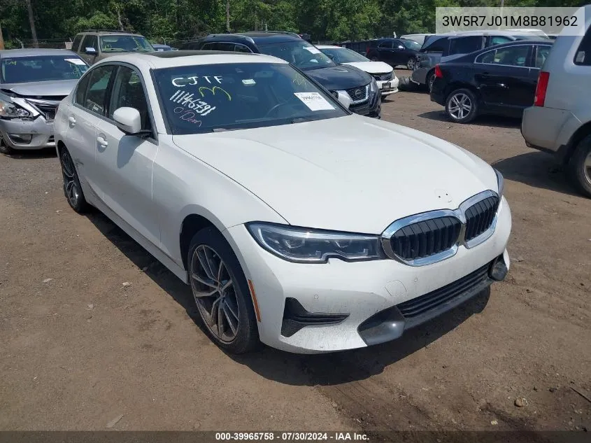 2021 BMW 328 VIN: 3W5R7J01M8B81962 Lot: 39965758