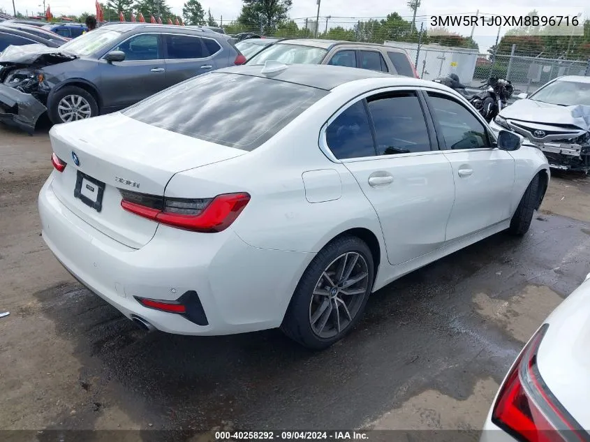 3MW5R1J0XM8B96716 2021 BMW 330I