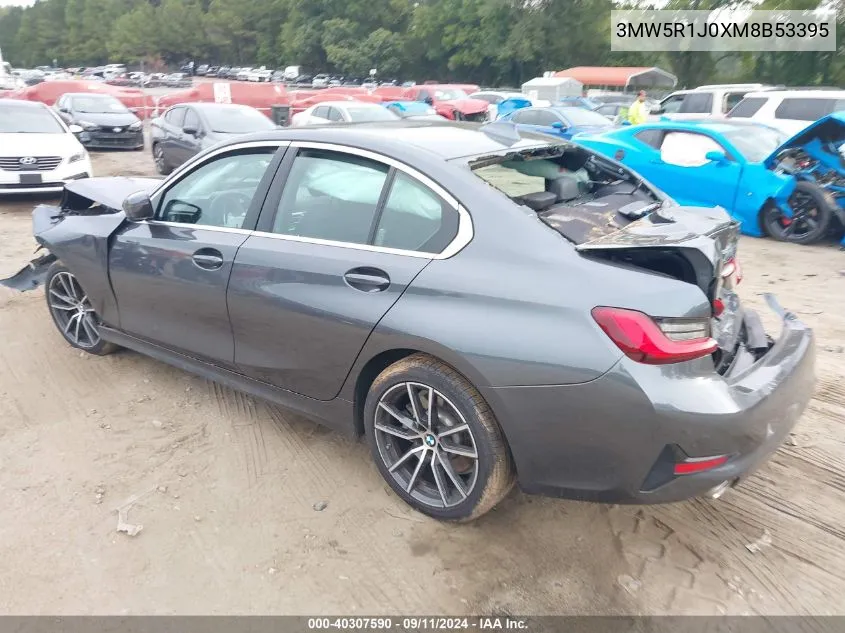 3MW5R1J0XM8B53395 2021 BMW 330I