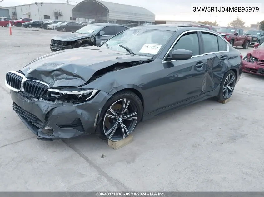 3MW5R1J04M8B95979 2021 BMW 330I