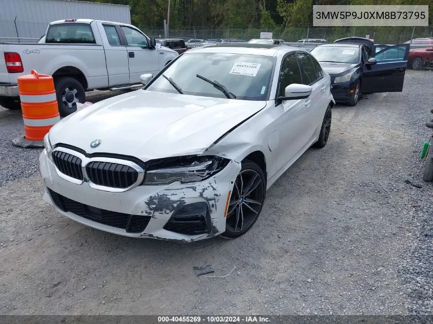 2021 BMW 3 Series 330E xDrive VIN: 3MW5P9J0XM8B73795 Lot: 40455269