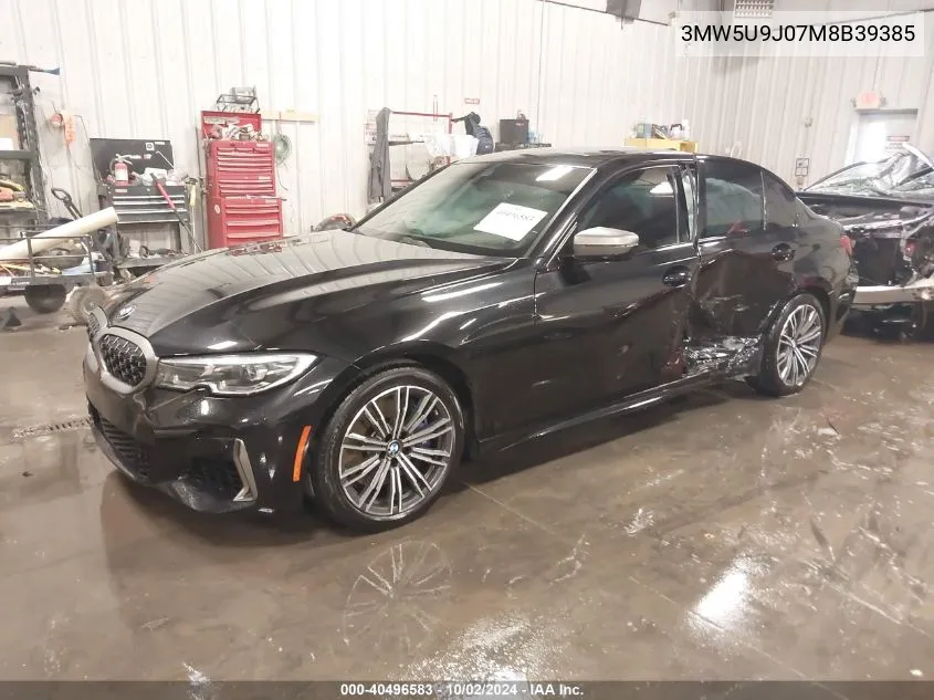 2021 BMW 3 Series M340I xDrive VIN: 3MW5U9J07M8B39385 Lot: 40496583