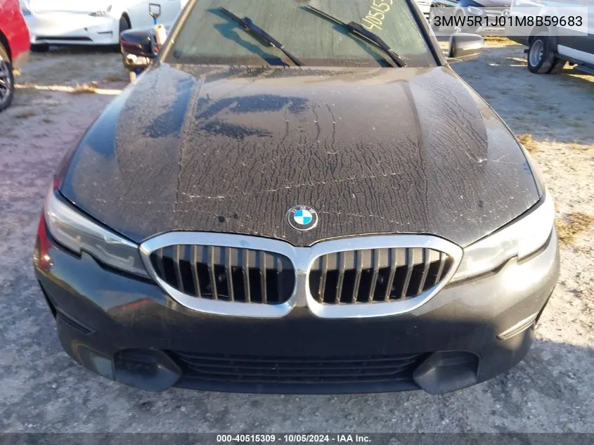 2021 BMW 330I VIN: 3MW5R1J01M8B59683 Lot: 40515309