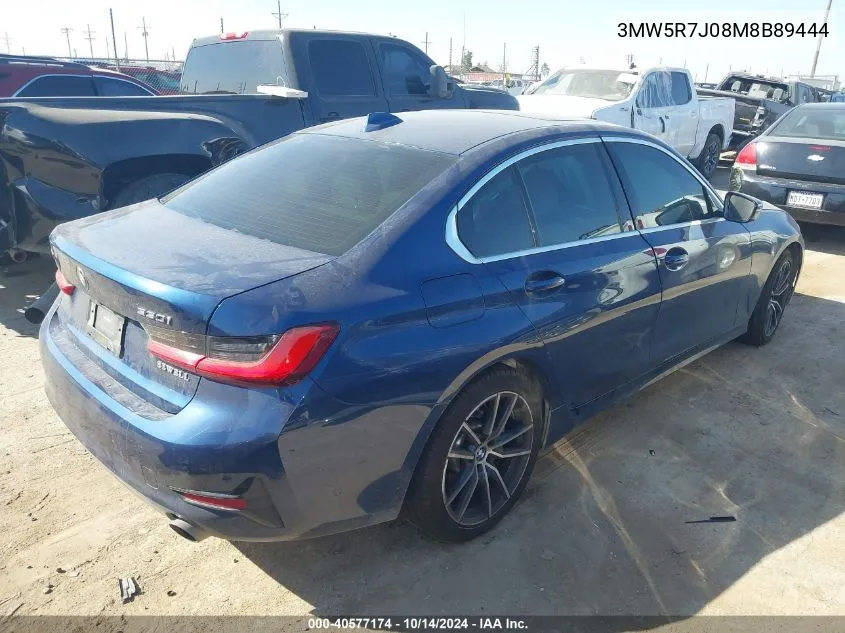 3MW5R7J08M8B89444 2021 BMW 330I xDrive