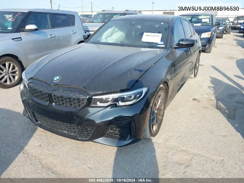 3MW5U9J00M8B96530 2021 BMW 3 Series M340I xDrive