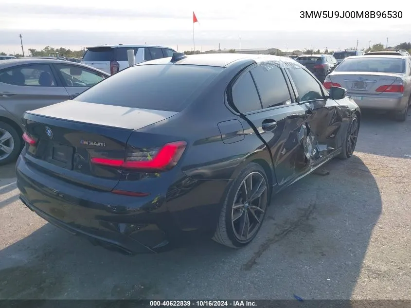 3MW5U9J00M8B96530 2021 BMW 3 Series M340I xDrive