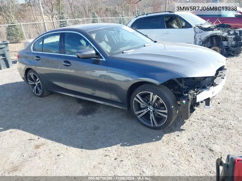 2021 BMW 330I xDrive VIN: 3MW5R7J06M8C13238 Lot: 40789380