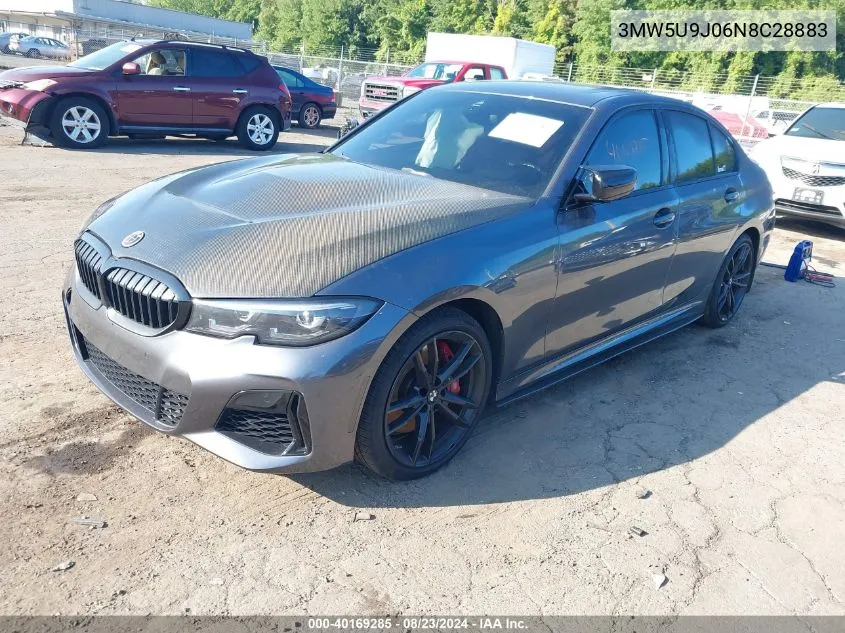 2022 BMW 3 Series M340I xDrive VIN: 3MW5U9J06N8C28883 Lot: 40169285