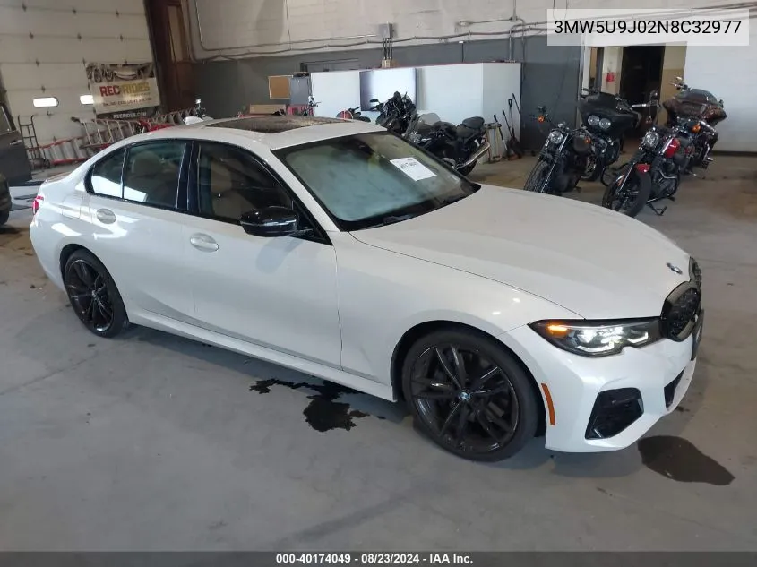 2022 BMW 3 Series M340I xDrive VIN: 3MW5U9J02N8C32977 Lot: 40174049