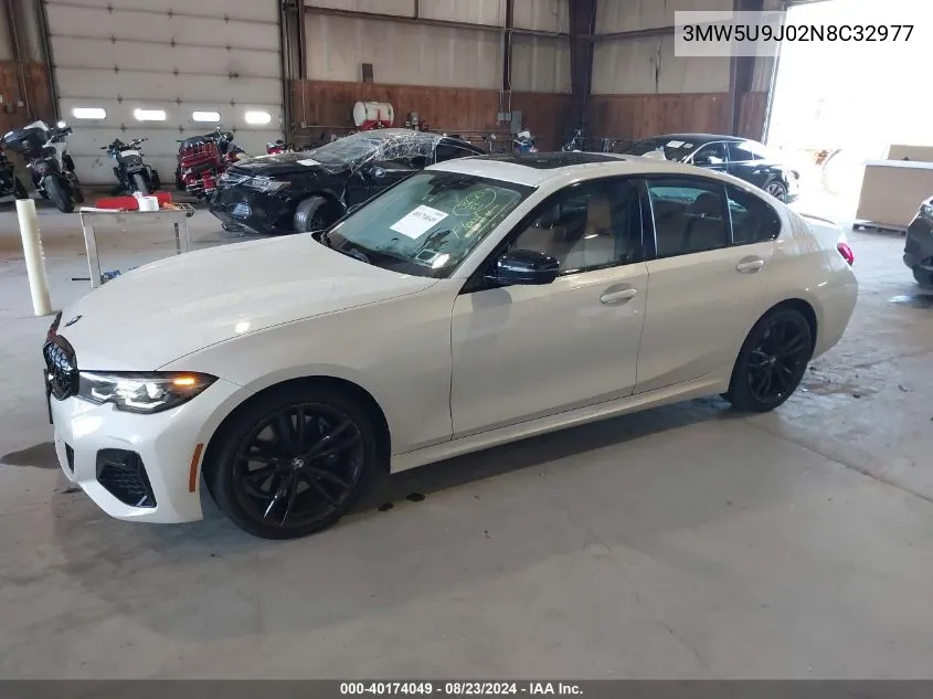 2022 BMW 3 Series M340I xDrive VIN: 3MW5U9J02N8C32977 Lot: 40174049