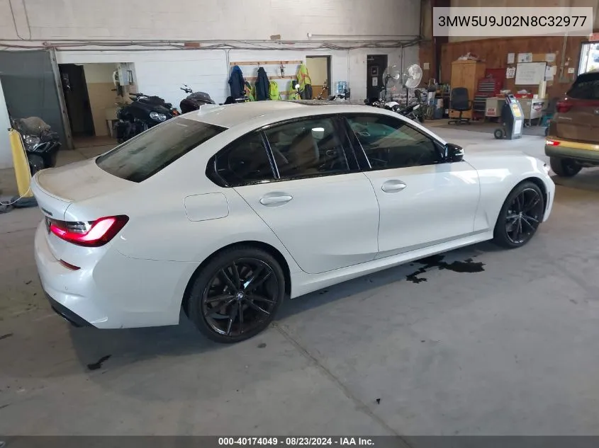 2022 BMW 3 Series M340I xDrive VIN: 3MW5U9J02N8C32977 Lot: 40174049